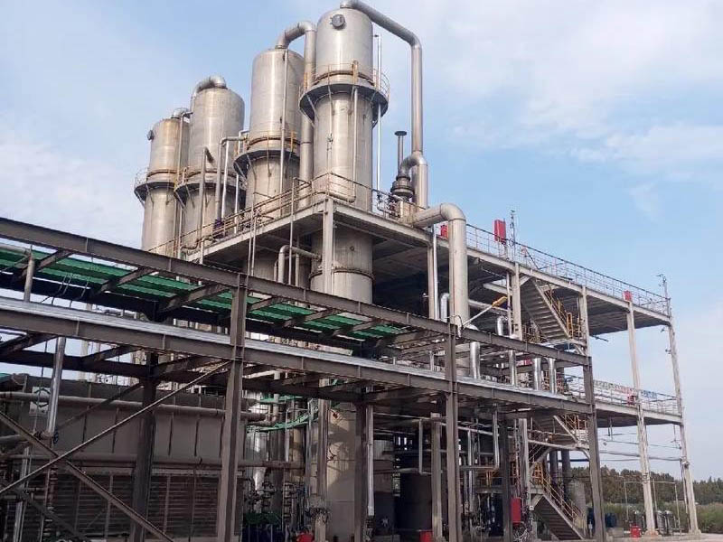 甲醛精馏塔系统清理客户案例